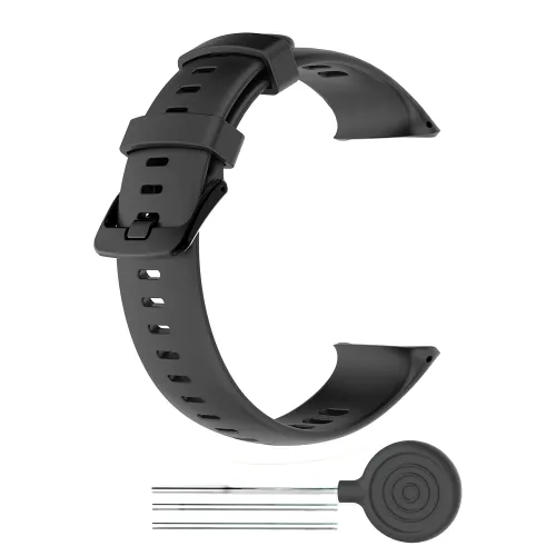 SILICONE Remienok pre Polar Vantage V2 čierny