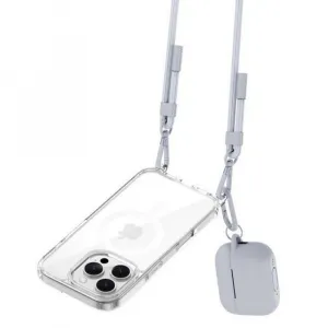 TECH-PROTECT C5SE Šnúrka na mobil pod zadný kryt STEEL GREY