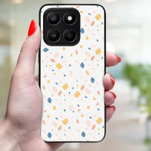 MY ART Ochranný kryt pre Honor 400 Smart 5G / Honor X7d ORANGE TERRAZZO (165)