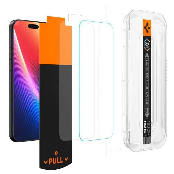 SPIGEN GLAS.TR EZ FIT PRO Ochranné sklo Apple iPhone Air CLEAR