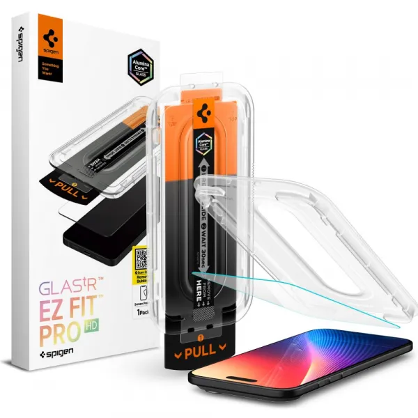 SPIGEN GLAS.TR EZ FIT PRO Ochranné sklo Apple iPhone Air CLEAR
