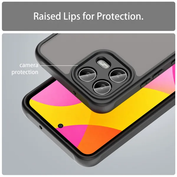 FROST Ochranný kryt pre T Phone 3 Pro čierny-šedý