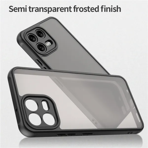 FROST Ochranný kryt pre T Phone 3 Pro čierny-šedý
