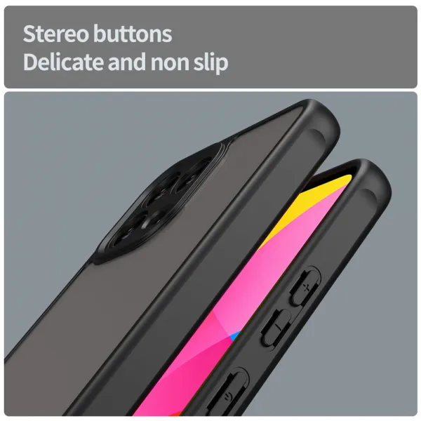 FROST Ochranný kryt pre T Phone 3 Pro čierny-šedý