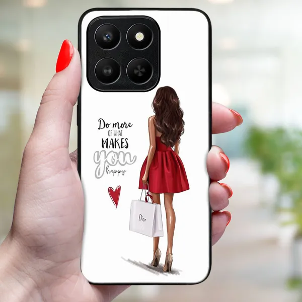 MY ART Ochranný kryt pre Honor 400 Smart 5G / Honor X7d RED DRESS (137)