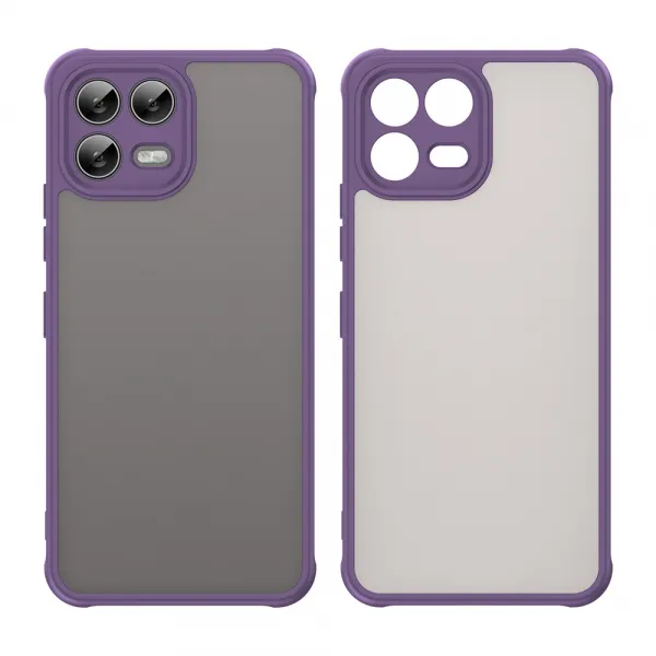FROST Ochranný kryt pre T Phone 3 Pro čierny-fialový