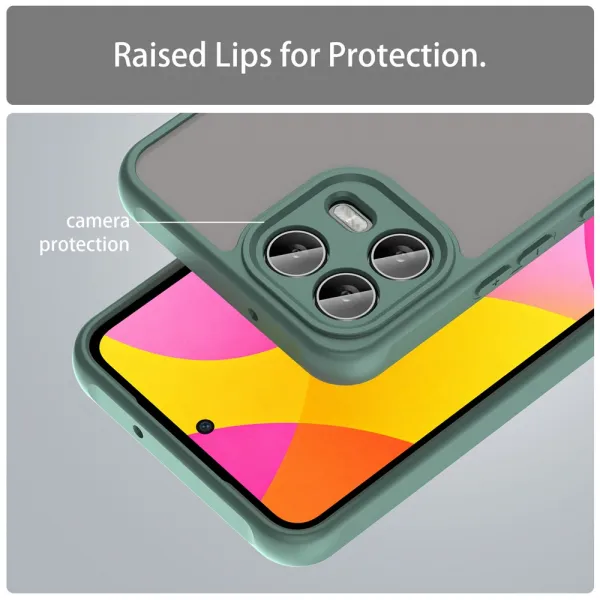 FROST Ochranný kryt pre T Phone 3 Pro čierny-zelený
