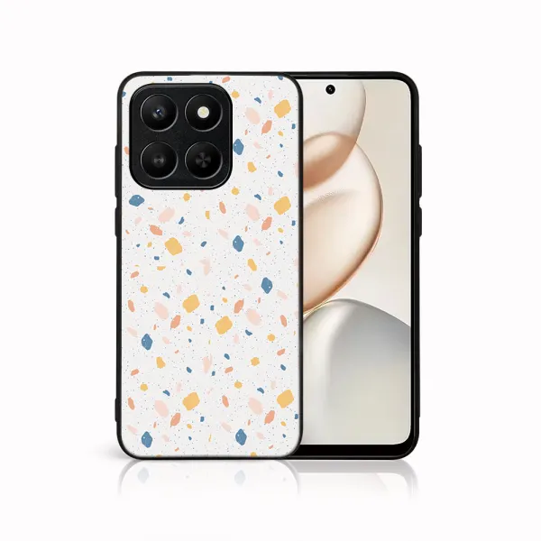 MY ART Ochranný kryt pre Honor 400 Smart 5G / Honor X7d ORANGE TERRAZZO (165)