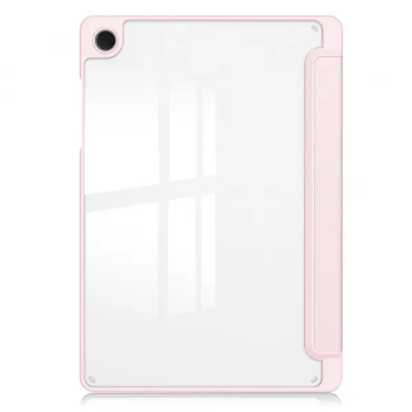 CRYSTAL Zaklápací obal pre Samsung Galaxy Tab A11+ ružový