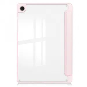 CRYSTAL Zaklápací obal pre Samsung Galaxy Tab A11+ ružový