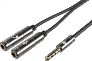 GENESIS THUL 200 - PRÉMIOVÝ 4-PIN ADAPTÉR SLUCHÁTEK PRO PS4/PC/Smartphony