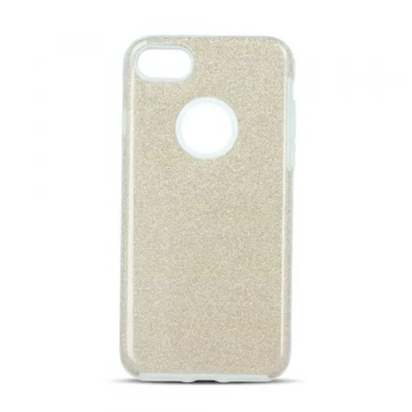 OEM Trblietkavý 3v1 kryt pre Apple iPhone 17 Pro, Zlatý