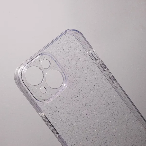 OEM Silikonový kryt pre Apple iPhone 17, Transparentný