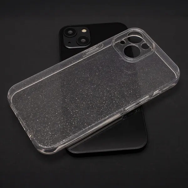 OEM Silikonový kryt pre Apple iPhone 17, Transparentný