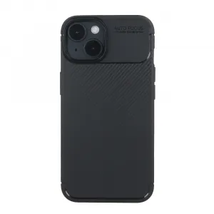 OEM Carbonový kryt pre Apple iPhone 17 Pro, Čierny