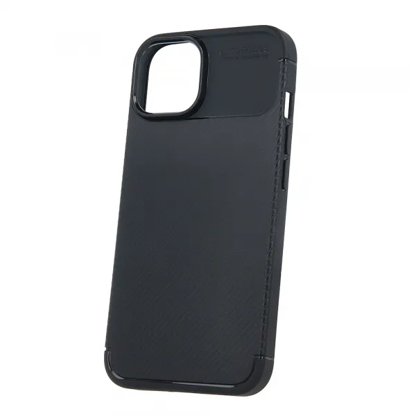 OEM Carbonový kryt pre Apple iPhone 17 Pro, Čierny