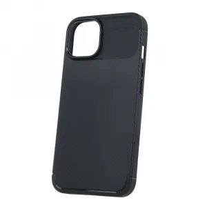 OEM Carbonový kryt pre Apple iPhone 17 Pro, Čierny