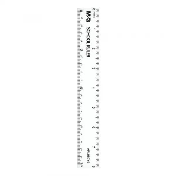 JuniorPapier Plastové transparentné pravítko M&G
