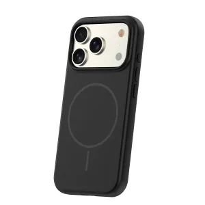 OEM Silikónový kryt s MagSafe pre Apple iPhone 17 Pro, Čierny