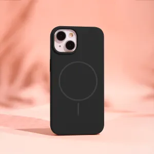OEM Silikónový kryt s MagSafe pre Apple iPhone 17 Pro, Čierny