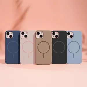 OEM Silikonový kryt s MagSafe pre Apple iPhone 17 Pro, Hnedý