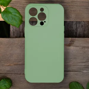 OEM Silikónový kryt pre Apple iPhone 17, Zelený