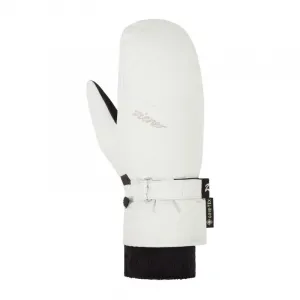 Dámske lyžiarske rukavice ZIENER Klairo-Z GTX + Gore plus warm Mitten-113039-183-White fog
