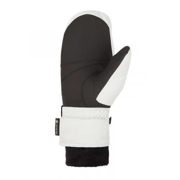 Dámske lyžiarske rukavice ZIENER Klairo-Z GTX + Gore plus warm Mitten-113039-183-White fog