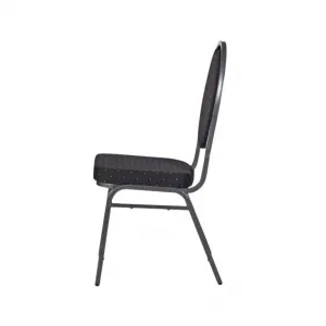 Chair HERMAN 1145 Kongresová stolička kovová - čierna
