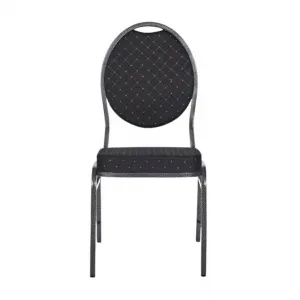 Chair HERMAN 1145 Kongresová stolička kovová - čierna