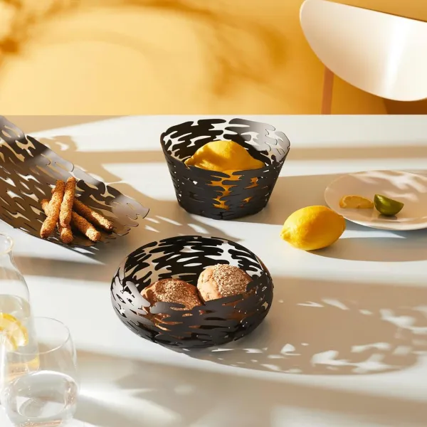 Veľká misa Barket, čierny, priem. 21 cm - Alessi