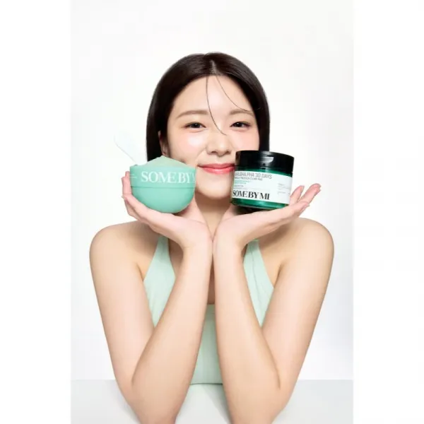 Some By Mi PDRN Spirulina Soothing Sherbet Mask upokojujúca pleťová maska s chladivým účinkom 10x1 g
