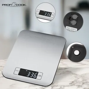 KW 1061 digitálna kuchynská váha z nerezovej ocele