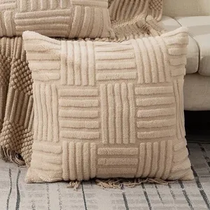 Livefy obliečka na vankúš Braidy 45x45cm, béžová