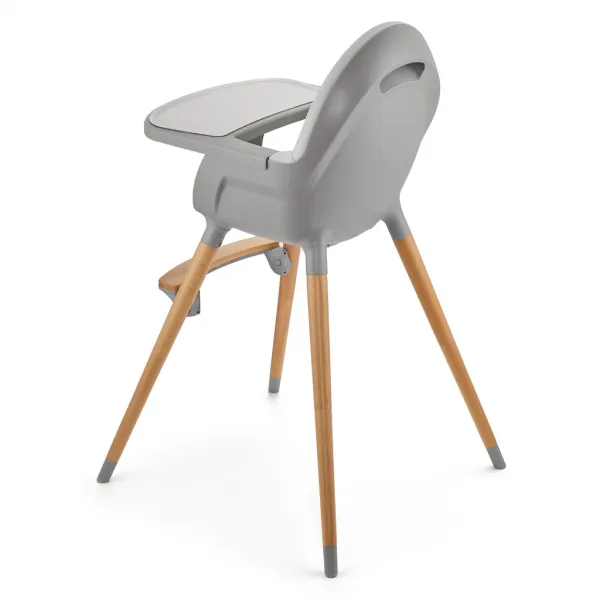 KINDERKRAFT Stolička jedálenská FINI2 Grey