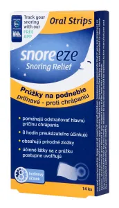 SNOREEZE PRÚŽKY NA PODNEBIE PROTI CHRÁPANIU