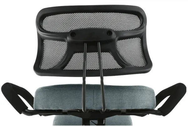 TEMPO KONDELA Ergonomická kľakačka RUFUS sivá/čierna