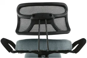 TEMPO KONDELA Ergonomická kľakačka RUFUS sivá/čierna