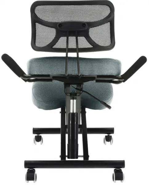TEMPO KONDELA Ergonomická kľakačka RUFUS sivá/čierna