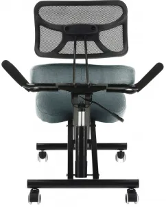 TEMPO KONDELA Ergonomická kľakačka RUFUS sivá/čierna