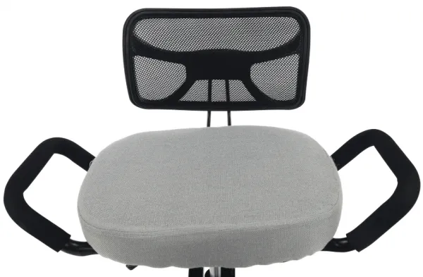 TEMPO KONDELA Ergonomická kľakačka RUFUS sivohneda Taupe/čierna