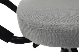 TEMPO KONDELA Ergonomická kľakačka RUFUS sivohneda Taupe/čierna