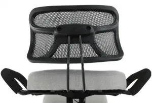 TEMPO KONDELA Ergonomická kľakačka RUFUS sivohneda Taupe/čierna