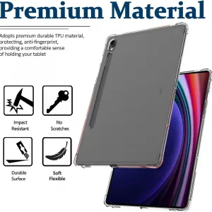 AIRBAG Ochranný kryt pre Samsung Galaxy Tab S9 FE / Tab S10 FE / Tab S10 Lite  priehľadný