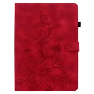 ART LILY Zaklápacie puzdro pre Samsung Galaxy Tab S9 FE / Tab S10 FE / Tab S10 Lite červené
