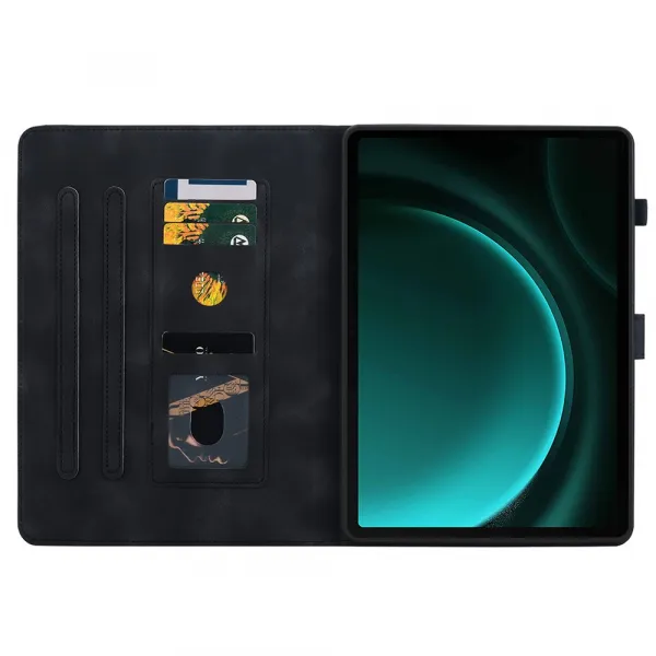 ART LILY Zaklápacie puzdro pre Samsung Galaxy Tab S9 FE / Tab S10 FE / Tab S10 Lite čierne