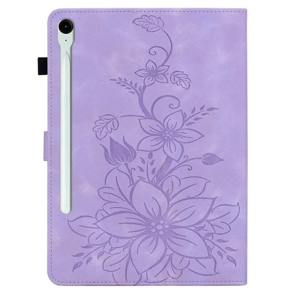 ART LILY Zaklápacie puzdro pre Samsung Galaxy Tab S9 FE / Tab S10 FE / Tab S10 Lite fialové
