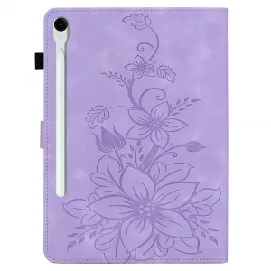 ART LILY Zaklápacie puzdro pre Samsung Galaxy Tab S9 FE / Tab S10 FE / Tab S10 Lite fialové