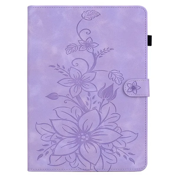 ART LILY Zaklápacie puzdro pre Samsung Galaxy Tab S9 FE / Tab S10 FE / Tab S10 Lite fialové