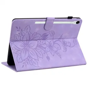ART LILY Zaklápacie puzdro pre Samsung Galaxy Tab S9 FE / Tab S10 FE / Tab S10 Lite fialové
